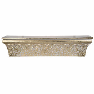 Enchanting Wall Shelf, Gold Luster