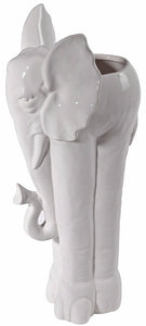 Elephant Vase Figurine