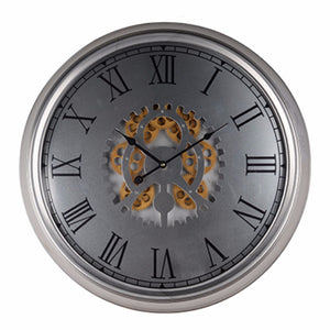 Classic Wall Clock, Dark Grey