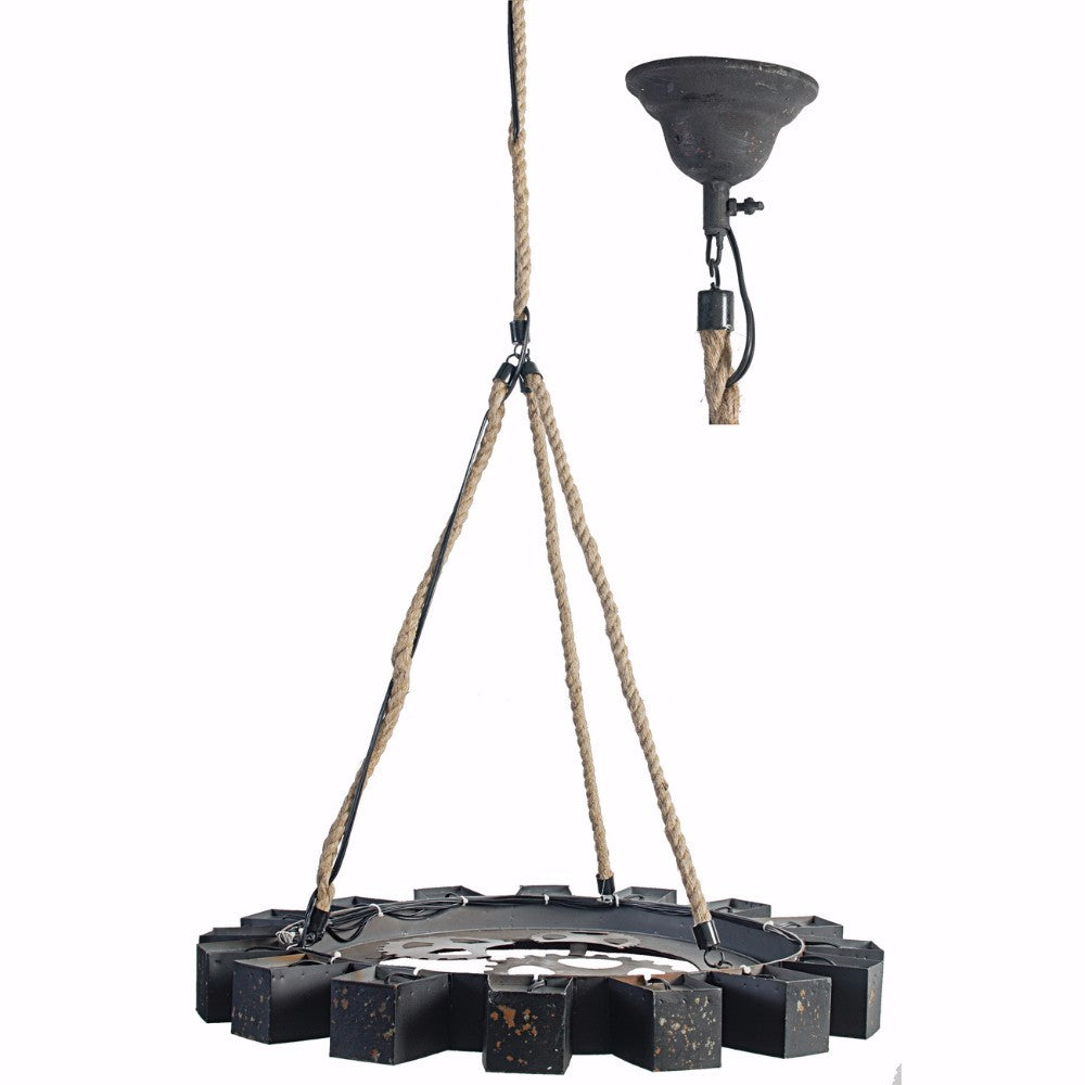 Distinctively Designed Tyre-Like Chandelier