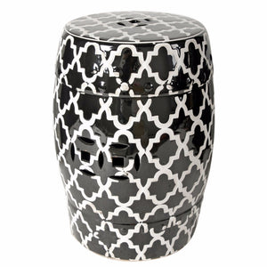 Designed Indoor/Outdoor Patterned Stool