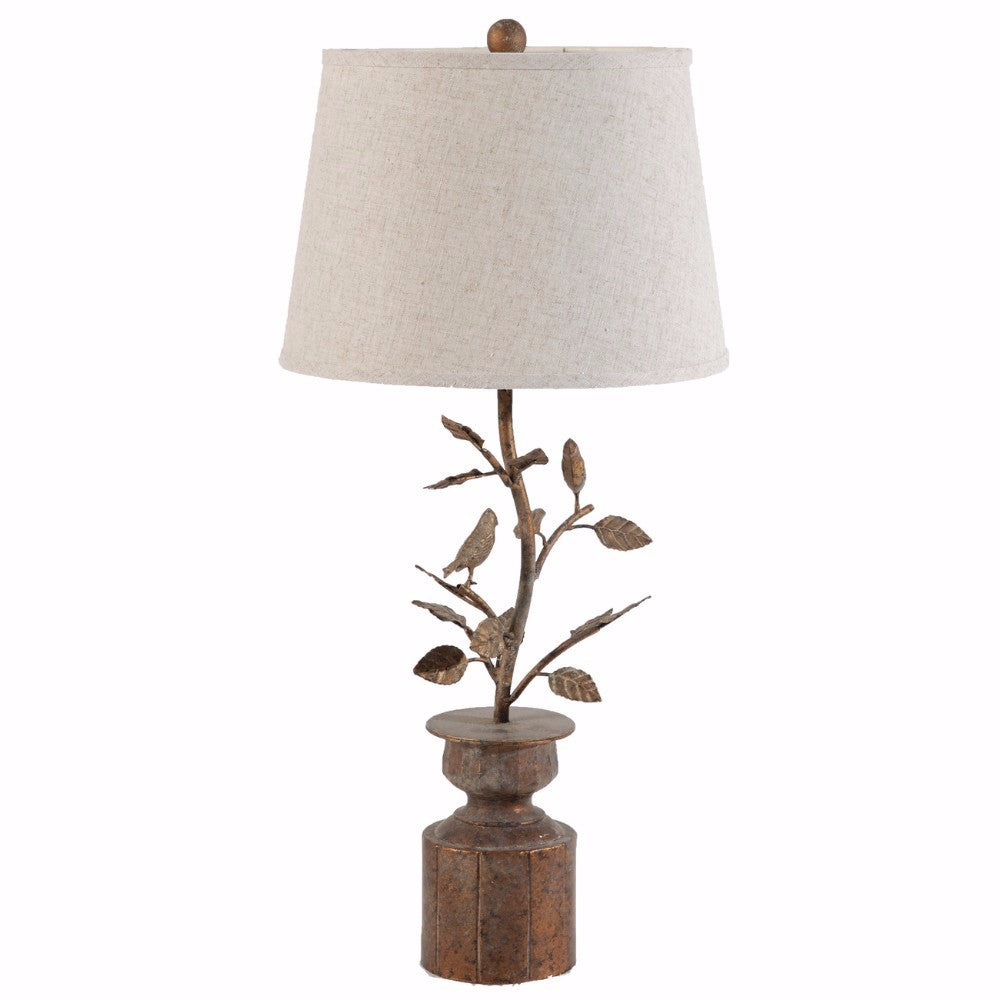 Nature Inspired Hawthorn Birds Lamp