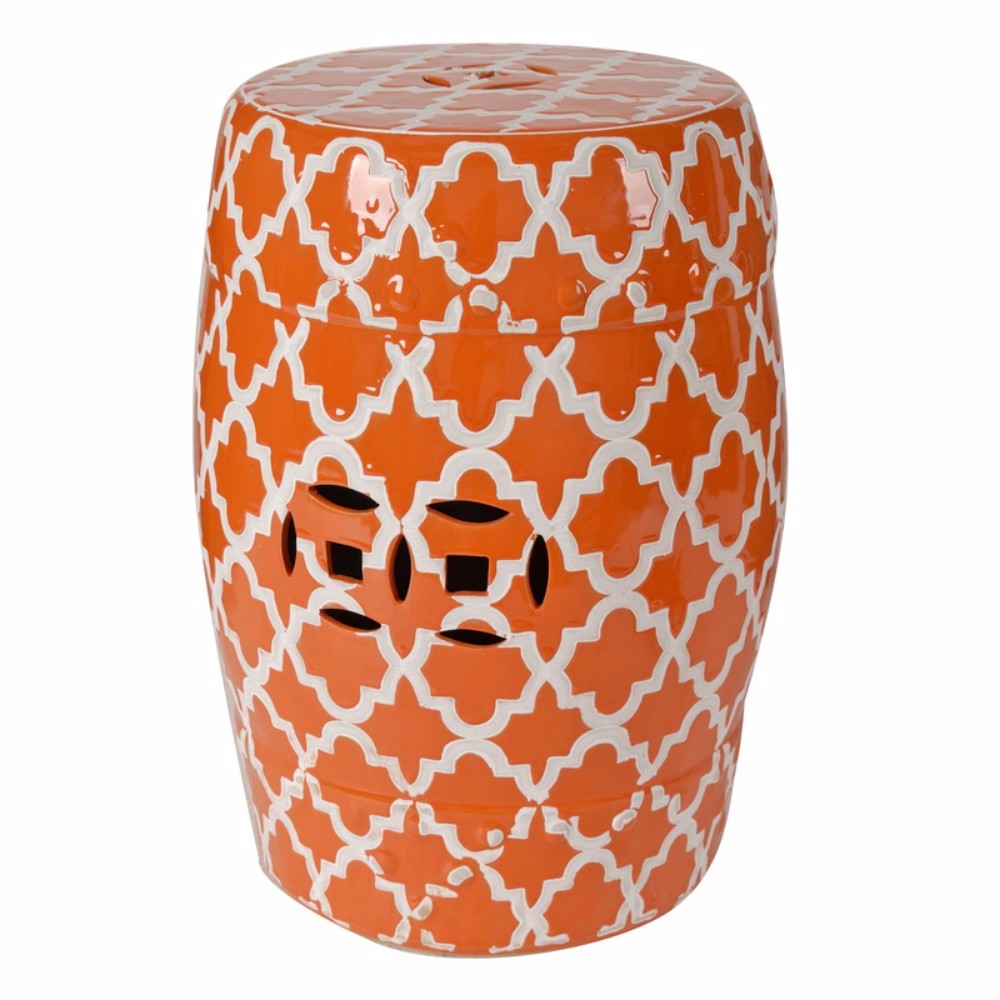 Elegant and Flattering Patterned Stool