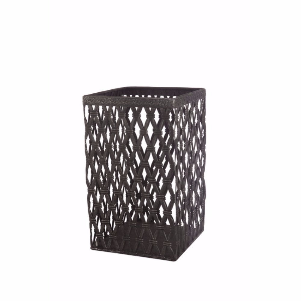 Functionally Appealing Woven Metal Basket