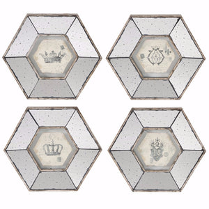 Hexagon Frames - Set of 4