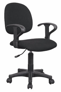 Office Chair with Pneumatic Lift, Black