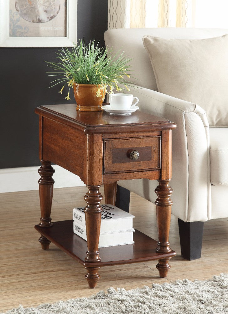 Versatile Side Table, Light Walnut Brown