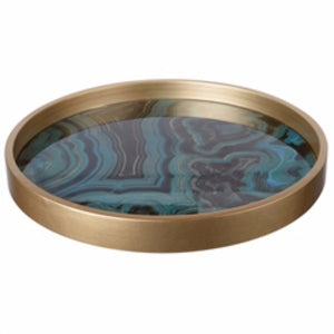 Contemporary Swirl Design Tray