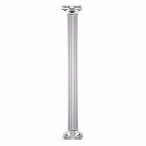 Well Designed Crystal Candlestick Holder, Clear