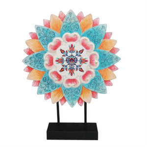 Exuberantly Attractive Resin Tabletop Decor, Multicolor