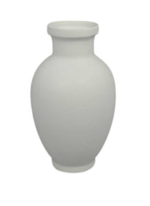 Minimalistic Designed Ceramic Vase, White