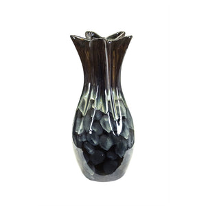 Voguish Ceramic Vase, Multicolor