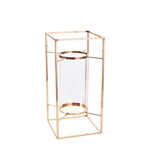 Luxurious  Gold Decorative Metal Candle Holder