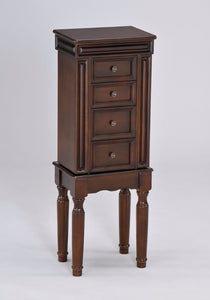 Classy Jewelry Armoire, Walnut