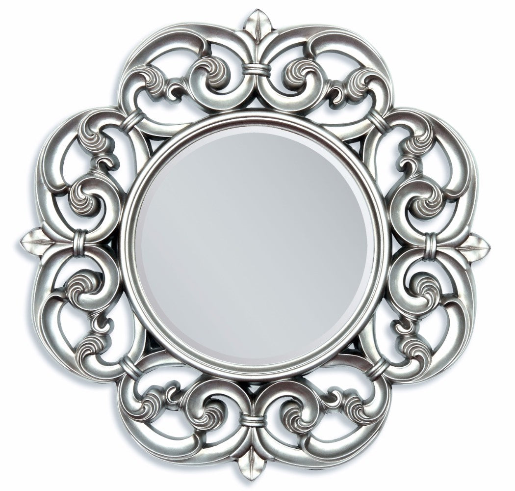 Alluring Accent Mirror, Silver