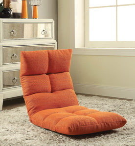 Enthusiastic Metal & Fabric Game Chair, Orange