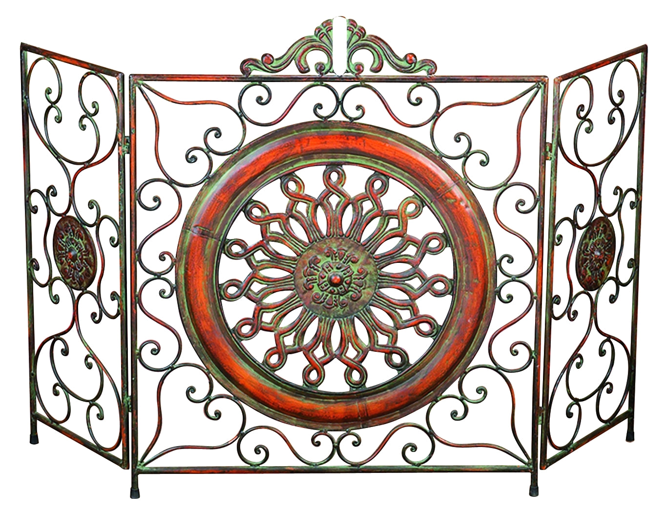 Metal Fire Screen A Stylish Fire Place Protection