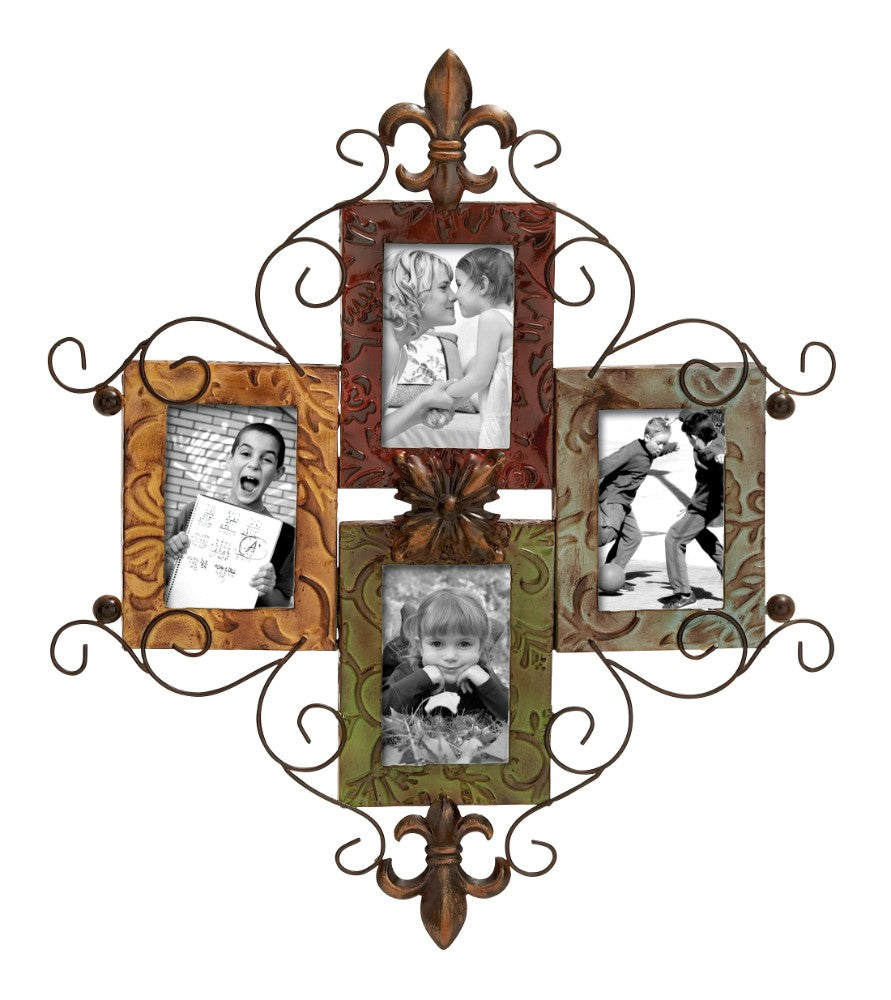 Metal Photo Frame 24"H, 21"W Wall Decor