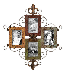 Metal Photo Frame 24"H, 21"W Wall Decor