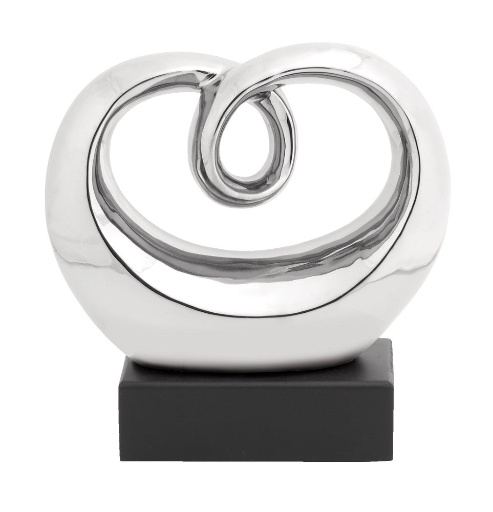 Perfect Polished Abstract Whirling Sculpture