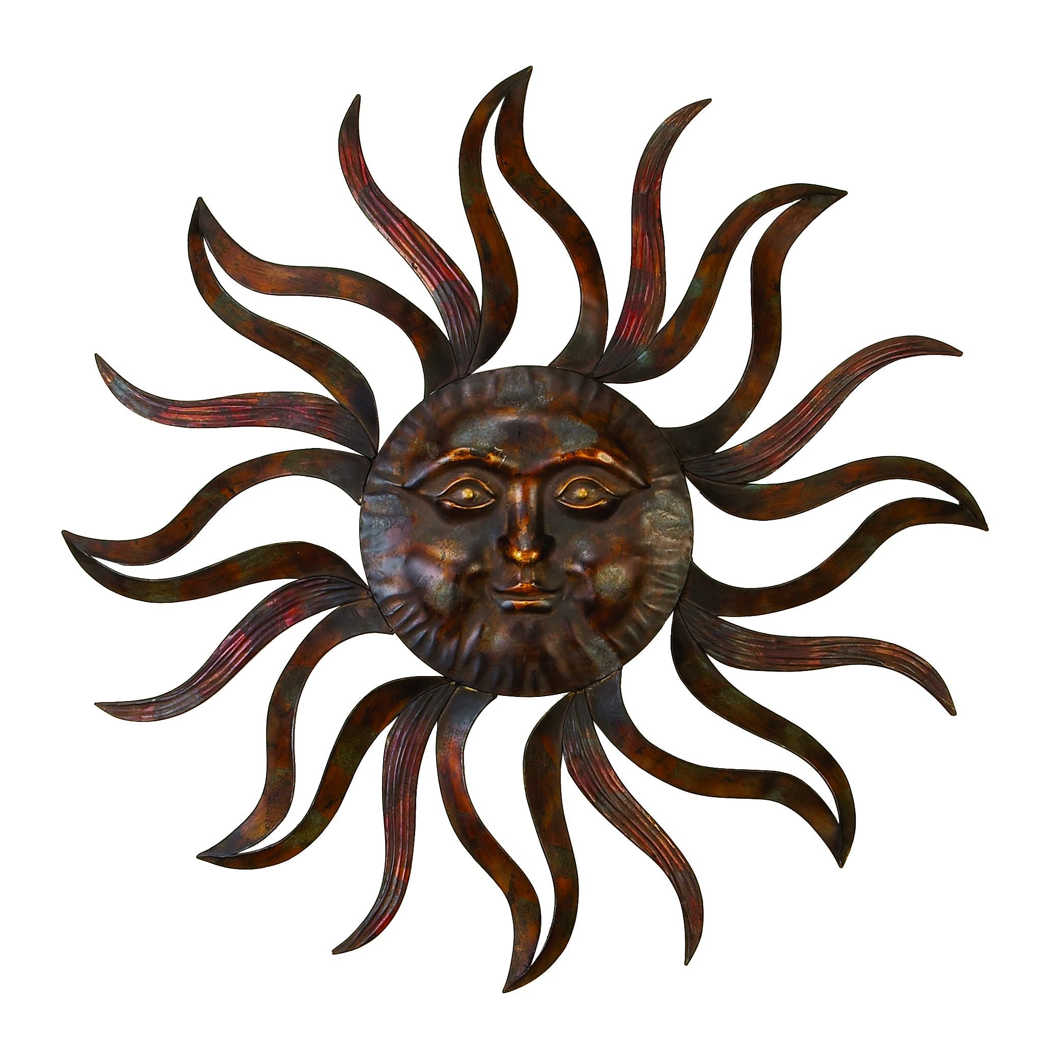 Metal Sun Wall Decor Feel Every Morning More Fresh