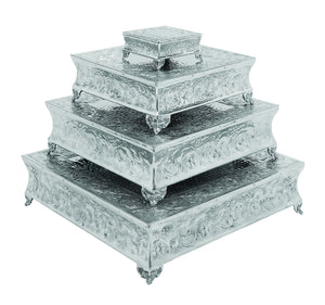 Aluminum Cake Stand Set Of 4 A Dining Area SpecificDecor
