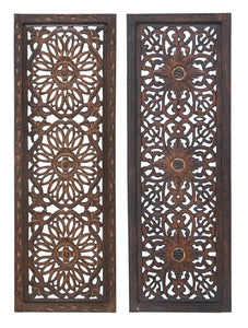 Elegant Wall Sculpture - Wood Wall Panel 2 Assorted