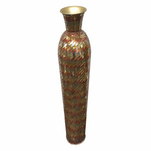 Mosaic Vase, Gold