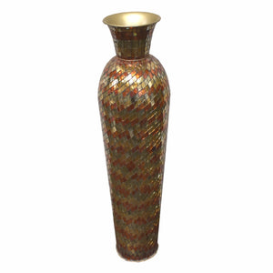 Mosaic Vase, Gold