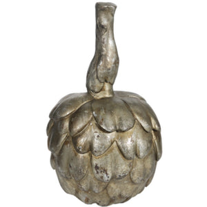 Magnesia Artichoke Sculpture, Silver