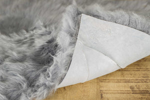 17" x 17" Gray, Sheepskin - Seat/Chair Cover