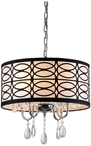 Tallalluh 4-light Chrome Chandelier