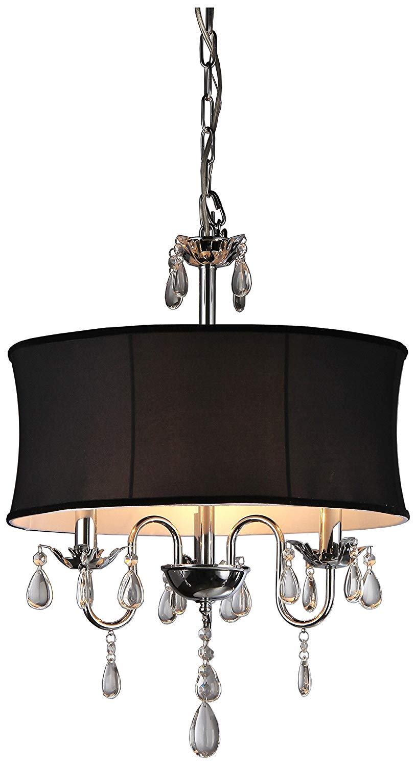 1-light Vince Crystal Chandelier