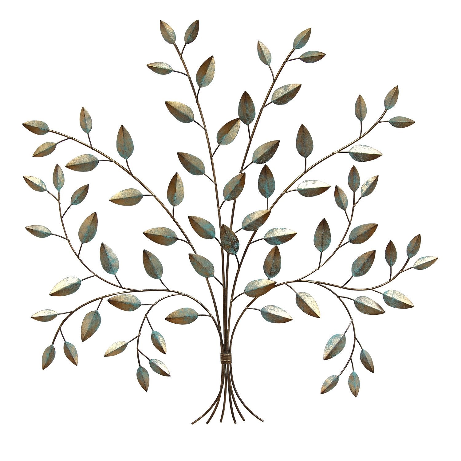 24" X 0.5" X 24" Patina Tree Of Life Wall Decor