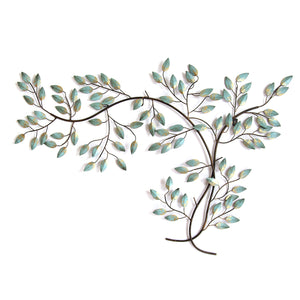 39" X 0.51" X 27.56" Patina Tree Branch Wall Decor