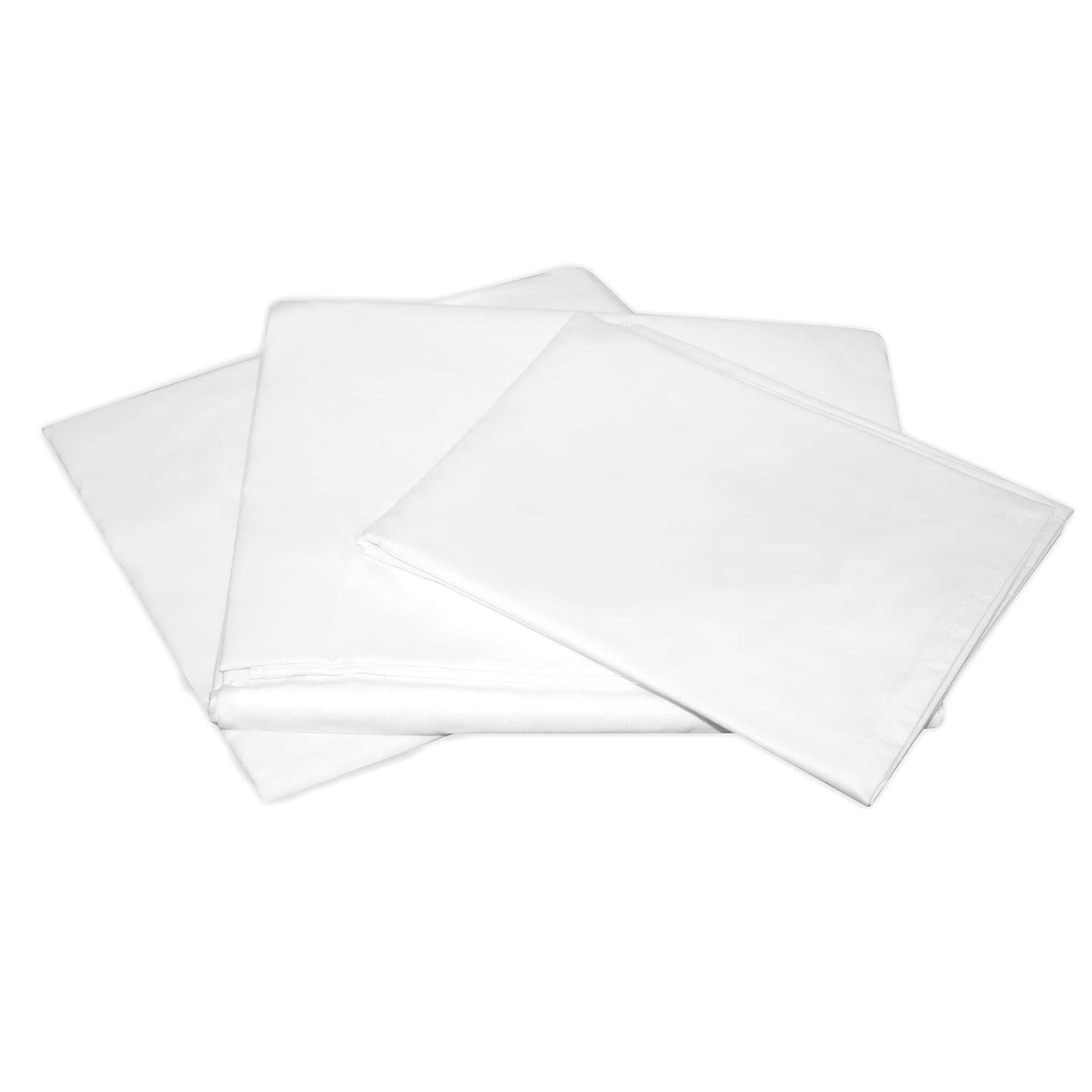 32" X 74.5" X 1" White Cot Sheet Set for Guest Beds