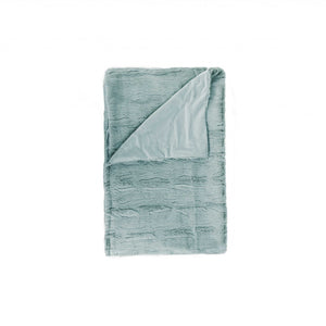 50" x 70" x 2" Seagrass, Faux Fur - Throw