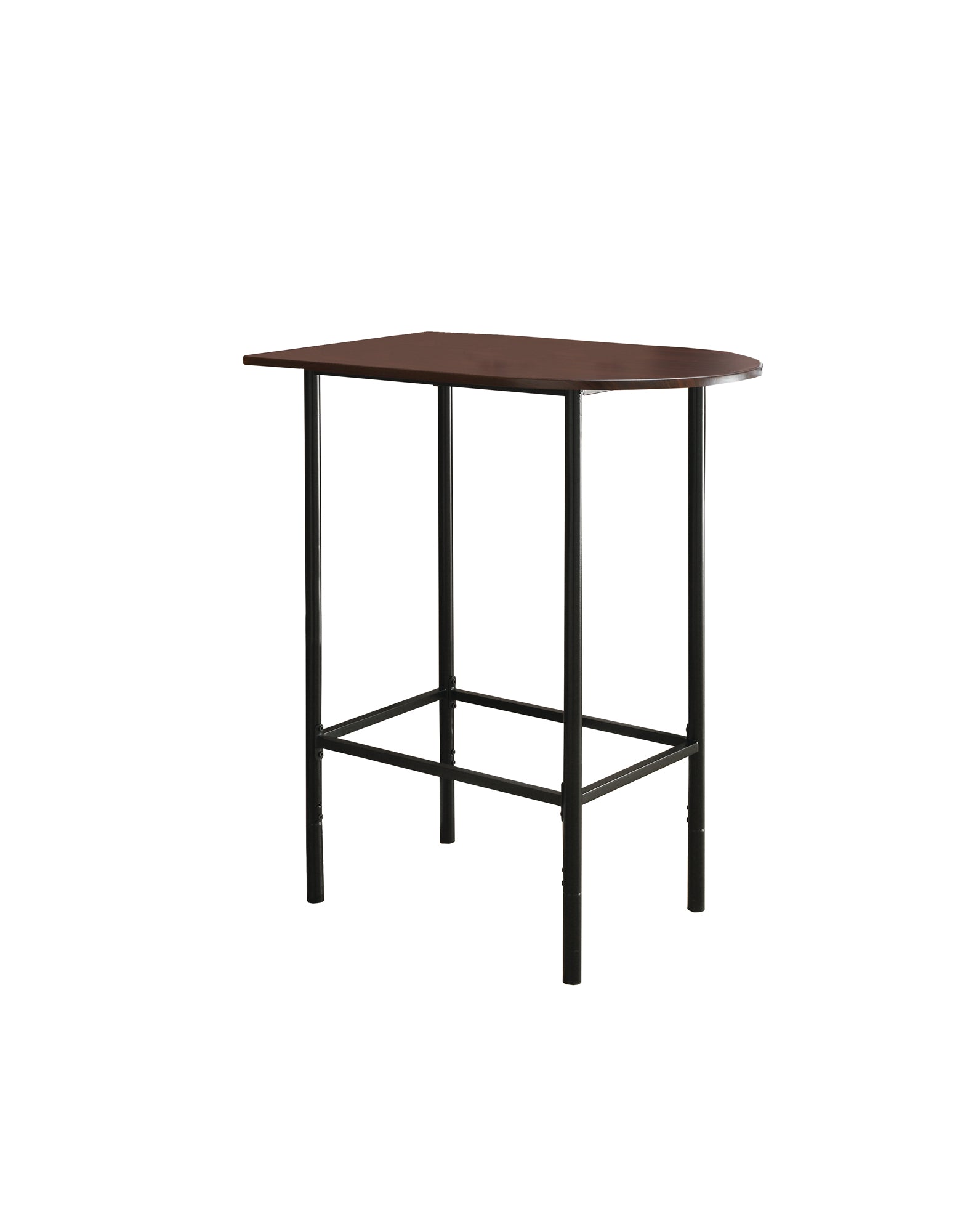 23.75" x 35.5" x 41" Cappuccino, Black, Mdf, Metal - Home Bar