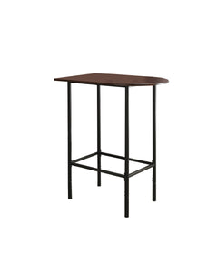 23.75" x 35.5" x 41" Cappuccino, Black, Mdf, Metal - Home Bar