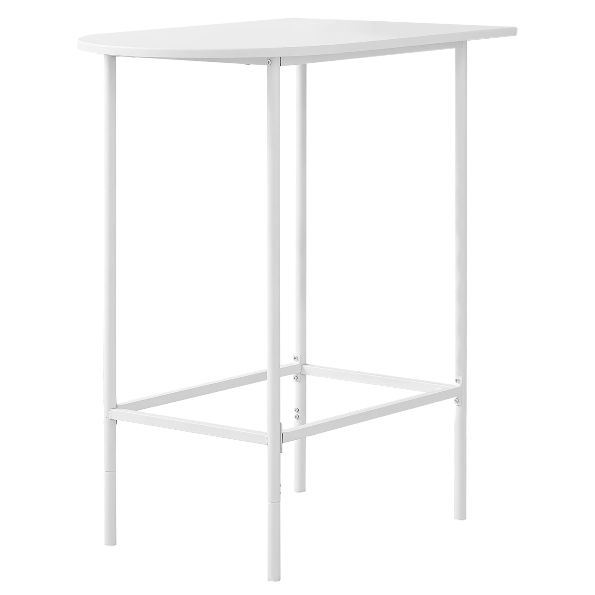 23.75" x 35.5" x 41" White, Mdf, Metal - Home Bar