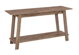 15.75" x 42" x 22.5" Dark Taupe, Particle Board, Laminate - TV Stand