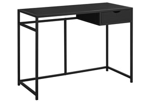 20" x 42.25" x 30" Black, Mdf, Metal - Computer Desk