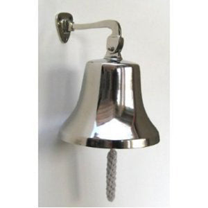 Chrome Large Port Side Bell Delivers Unique Maritime Feel