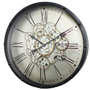 Classic Roman Numerical Clock, Black and white