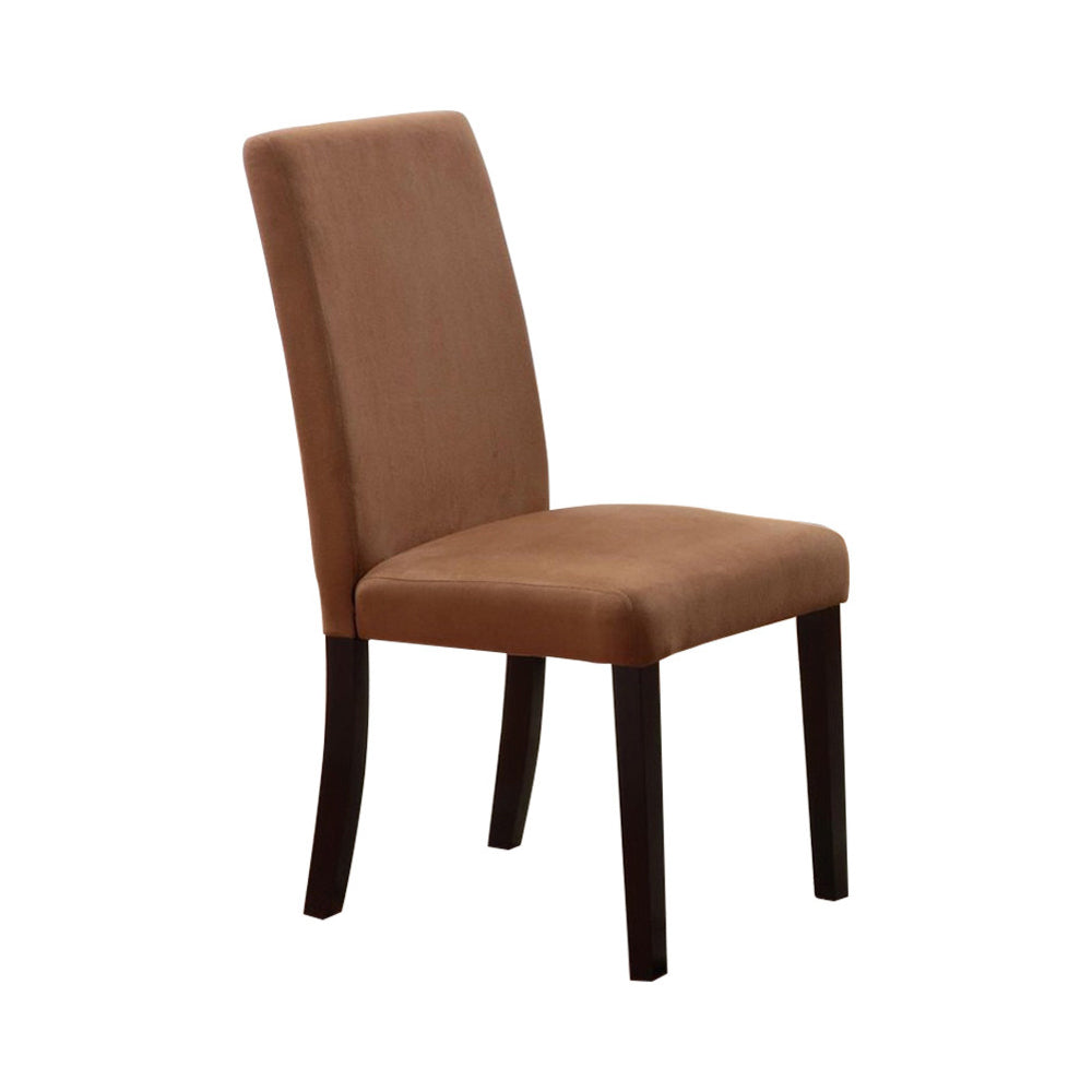 Hardwood Chairs, Brown, Set Of 2