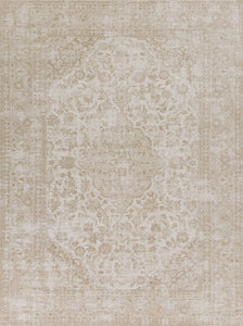 5' x 7'" Polyester Champagne Area Rug