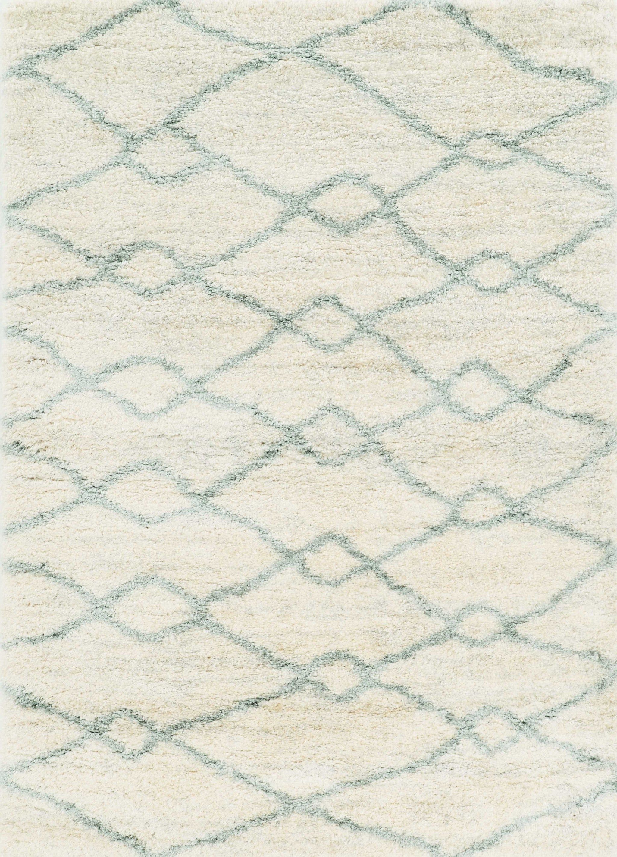 5'3" x 7'7" Polypropylene Ivory/Grey Area Rug