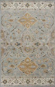 3'3" x 5'3" Wool Slate Area Rug