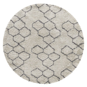 6'6" x 6'6" RO Polypropylene Natural Area Rug