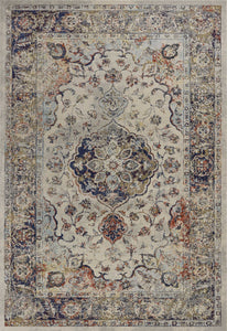 5'3"X 7'7" Polypropylene Ivory Area Rug